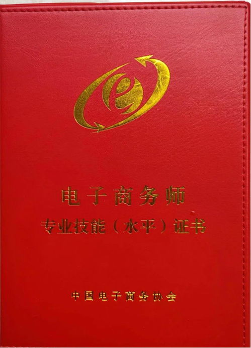 电子商务专业考取证书